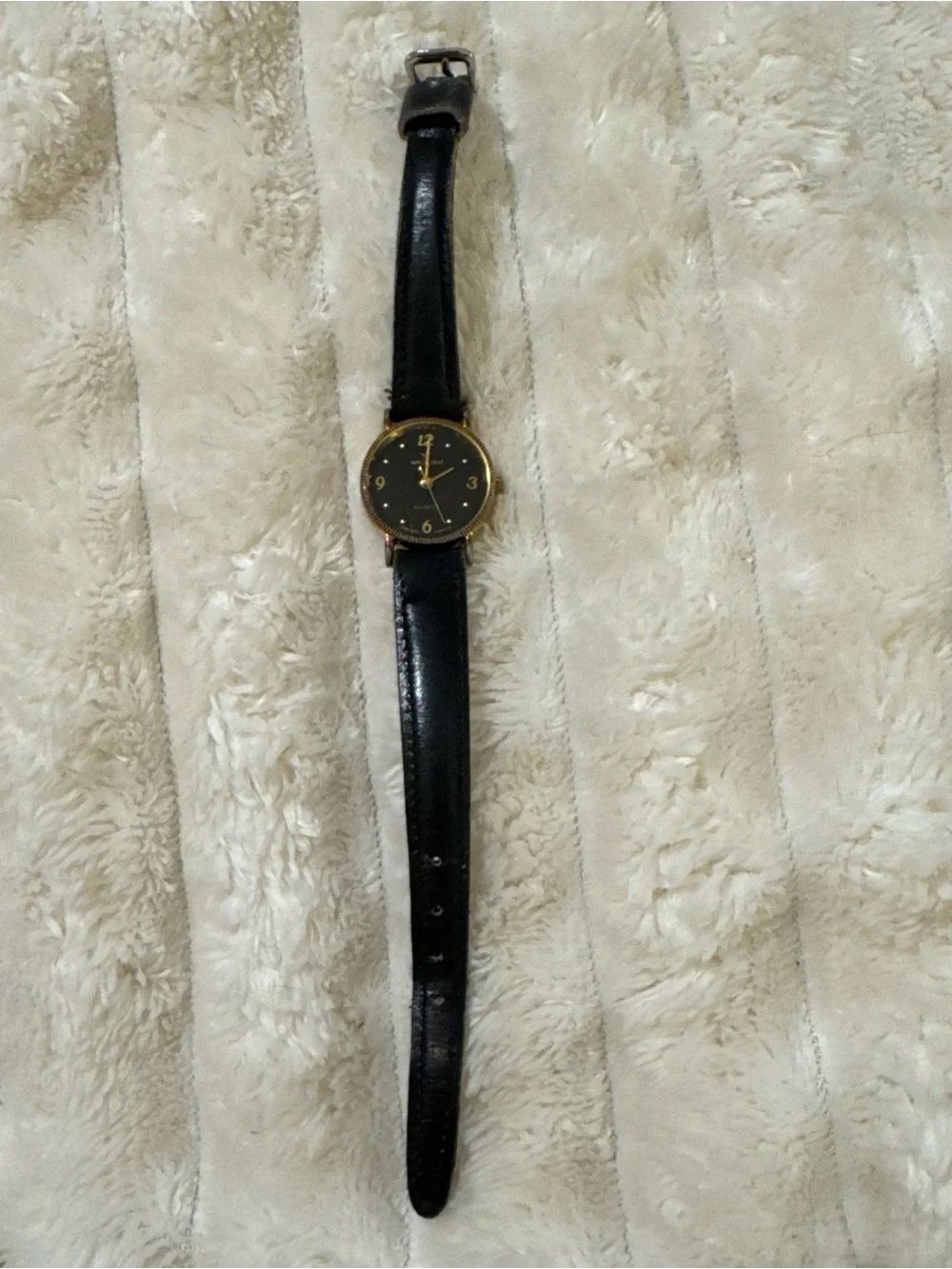 vintage Waltham quartz wristwatch gold